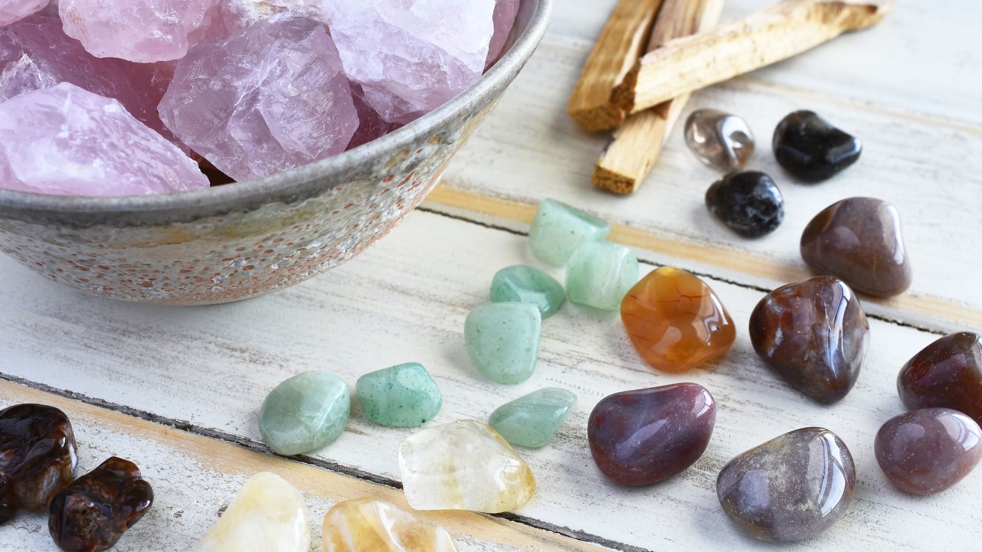 natural crystal healing jewelry
