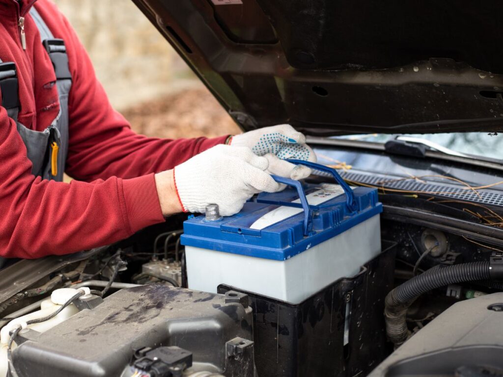 car battery checker