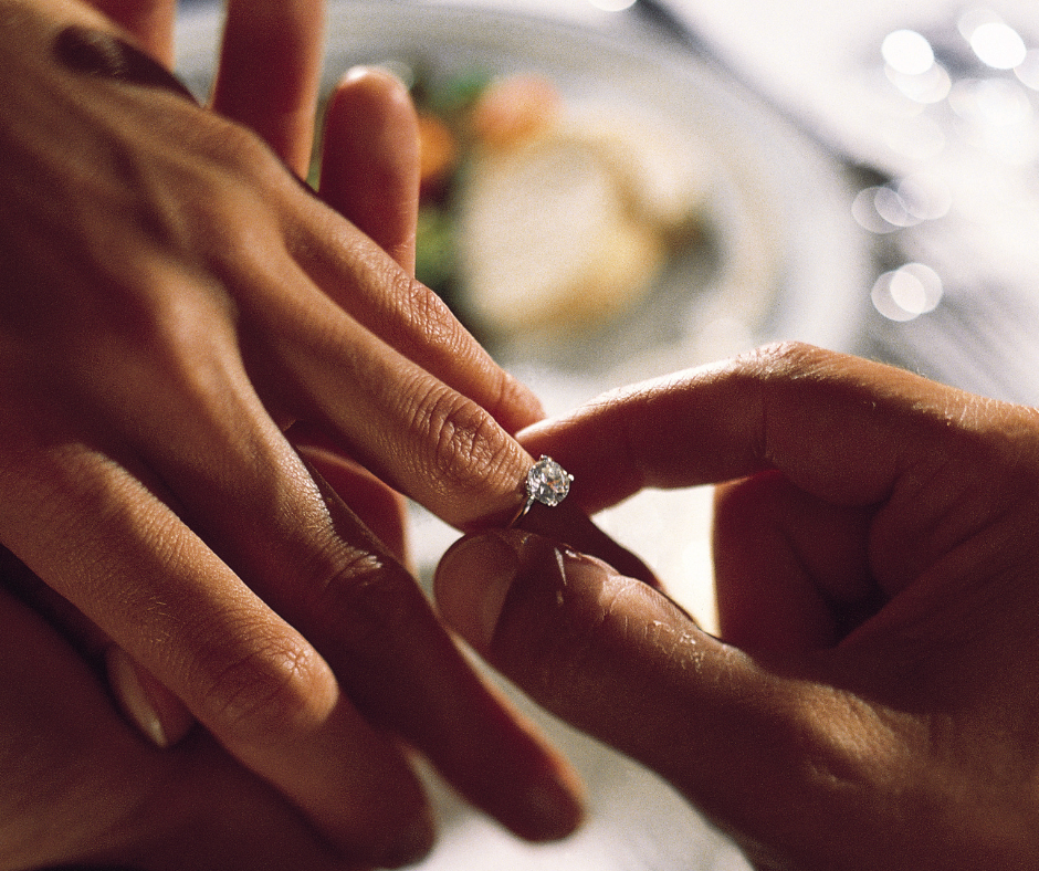 unique engagement ring