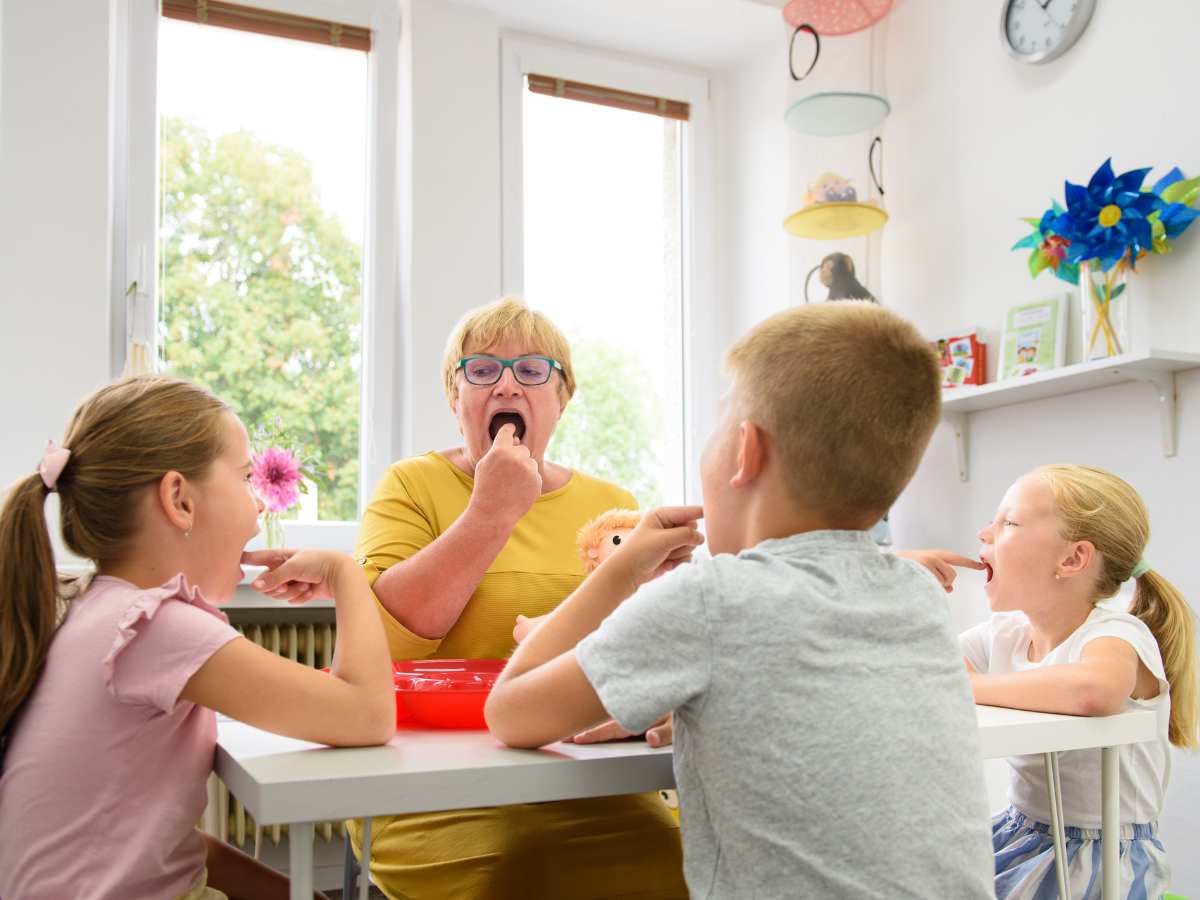 group speech therapy